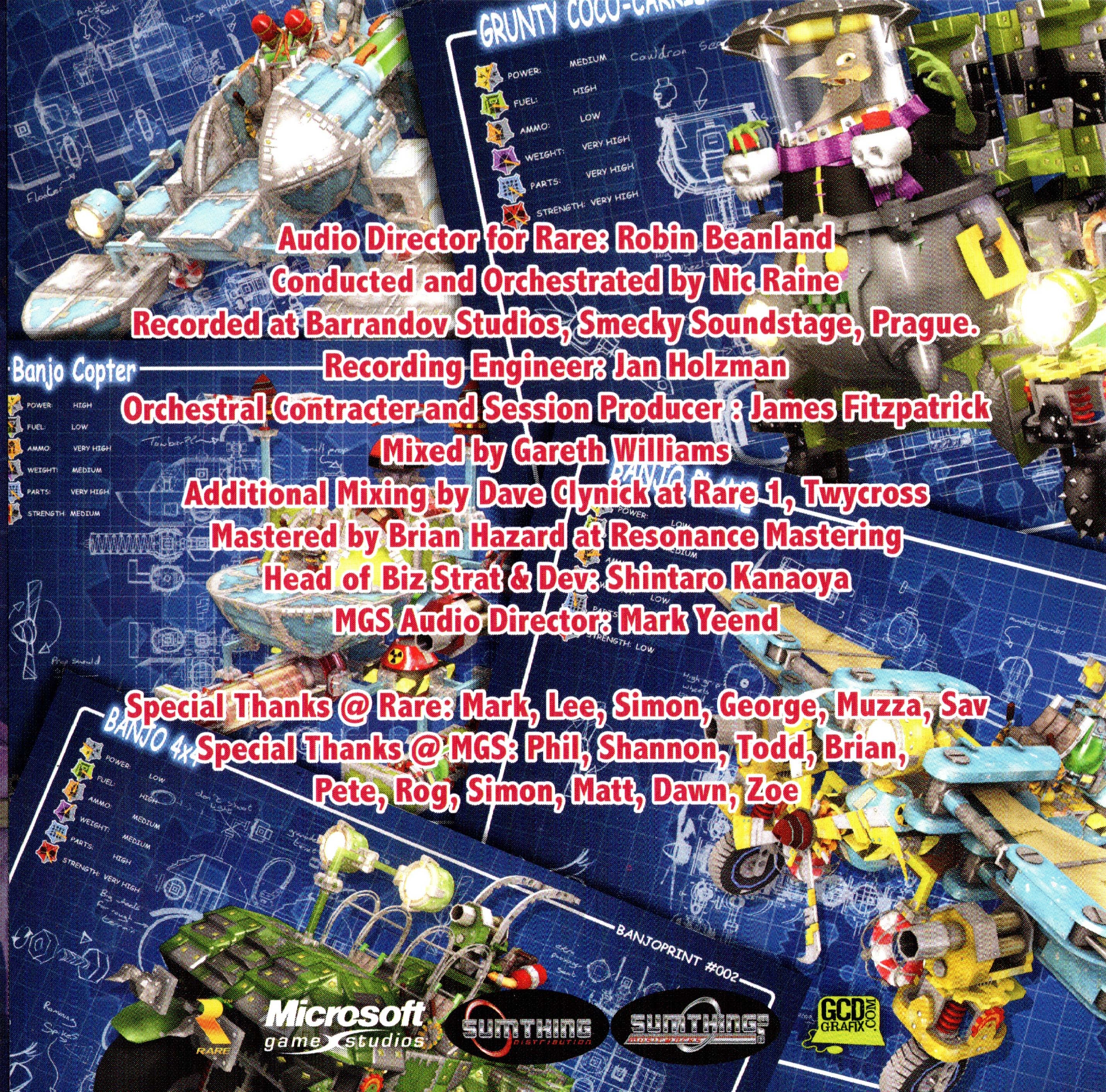 Banjo-Kazooie Nuts & Bolts Original Soundtrack (2009) MP3